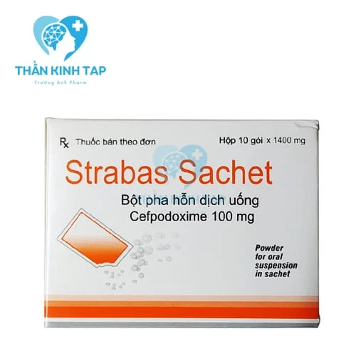 Strabas Sachet - Thuốc điều trị các nhiễm khuẩn